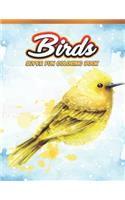 Birds Super Fun Coloring Book