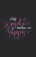 Scrapbooking Notebook: Diary Journal 6x9 inches with 120 Blank Pages