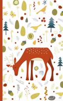 Weekly Planner: A Week to View Diary and Organiser - Monday Start with Deer in a Forest Cover Art