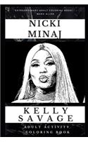 Nicki Minaj Adult Activity Coloring Book