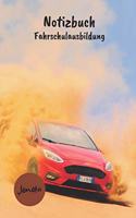 Notizbuch Fahrschulausbildung
