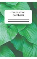 Composition Notebook: Simple Notebook - Take Note - Journal - Diary - Gift (110 Pages, Lined, 6 x 9)