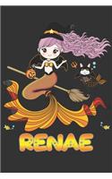 Renae: Renae Halloween Beautiful Mermaid Witch Want To Create An Emotional Moment For Renae?, Show Renae You Care With This Personal Custom Gift With Renae