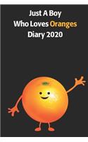 Just A Boy Who Loves Oranges Diary 2020