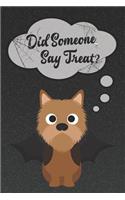 Norwich Terrier Lined Notebook