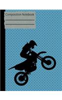 Motocross Composition Notebook - Blank