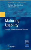 Maturing Usability