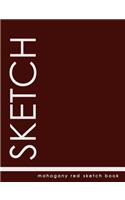Mahogany Red Sketch Book