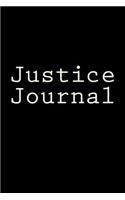 Justice Journal: Writing Journal