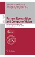 Pattern Recognition and Computer Vision: First Chinese Conference, Prcv 2018, Guangzhou, China, November 23-26, 2018, Proceedings, Part IV