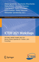 Icteri 2021 Workshops