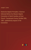 Distinctive Baptist Principles