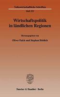 Wirtschaftspolitik in Landlichen Regionen