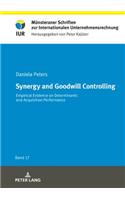 Synergy and Goodwill Controlling