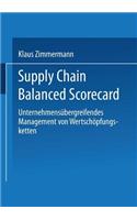 Supply Chain Balanced Scorecard