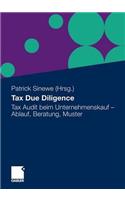 Tax Due Diligence
