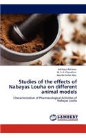 Studies of the Effects of Nabayas Louha on Different Animal Models