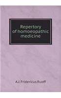Repertory of homoeopathic medicine