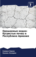 Орошаемые медно-бугристые почвы в Респуб&#1083