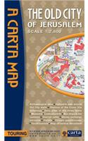 Old City of Jerusalem Map