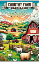 Country Farm Coloring Book