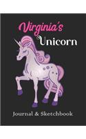 Virginia's Unicorn Journal & Sketchbook