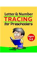 Letter & Number Tracing Book for Preschoolers