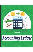 accounting ledgers for bookkeeping