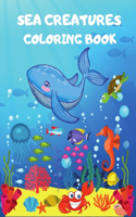 Sea Creatures Coloring Book