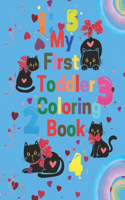 My First Toddler Coloring Book
