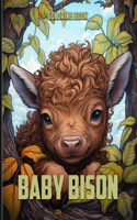 Baby Bison Coloring Book