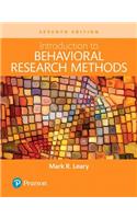 Introduction to Behavioral Research Methods -- Books a la Carte