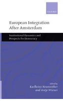 European Integration After Amsterdam