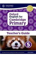 Oxford English for Cambridge Primary Teacher Book 5