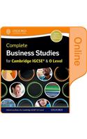 Complete Business Studies for Cambridge Igcse and O Level, Second Edition