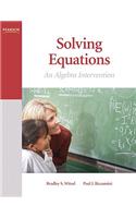 Solving Equations