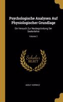 Psychologische Analysen Auf Physiologischer Grundlage
