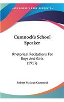Cumnock's School Speaker