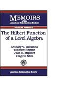 Hilbert Function of a Level Algebra