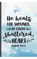 He Heals the Wounds of Every Shattered Heart