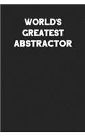 World's Greatest Abstractor
