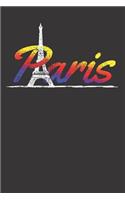 Paris Eiffel Tower Notebook Journal