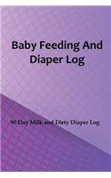 Baby Feeding And Diaper Log