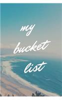 My Bucket List