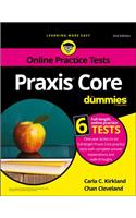 Praxis Core for Dummies with Online Practice Tests