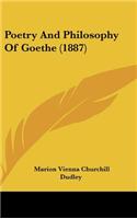 Poetry And Philosophy Of Goethe (1887)