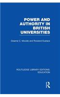Power & Authority in British Universities