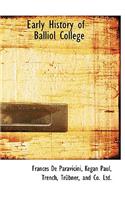Early History of Balliol College