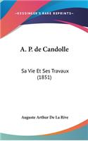 A. P. de Candolle