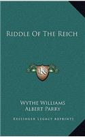 Riddle Of The Reich